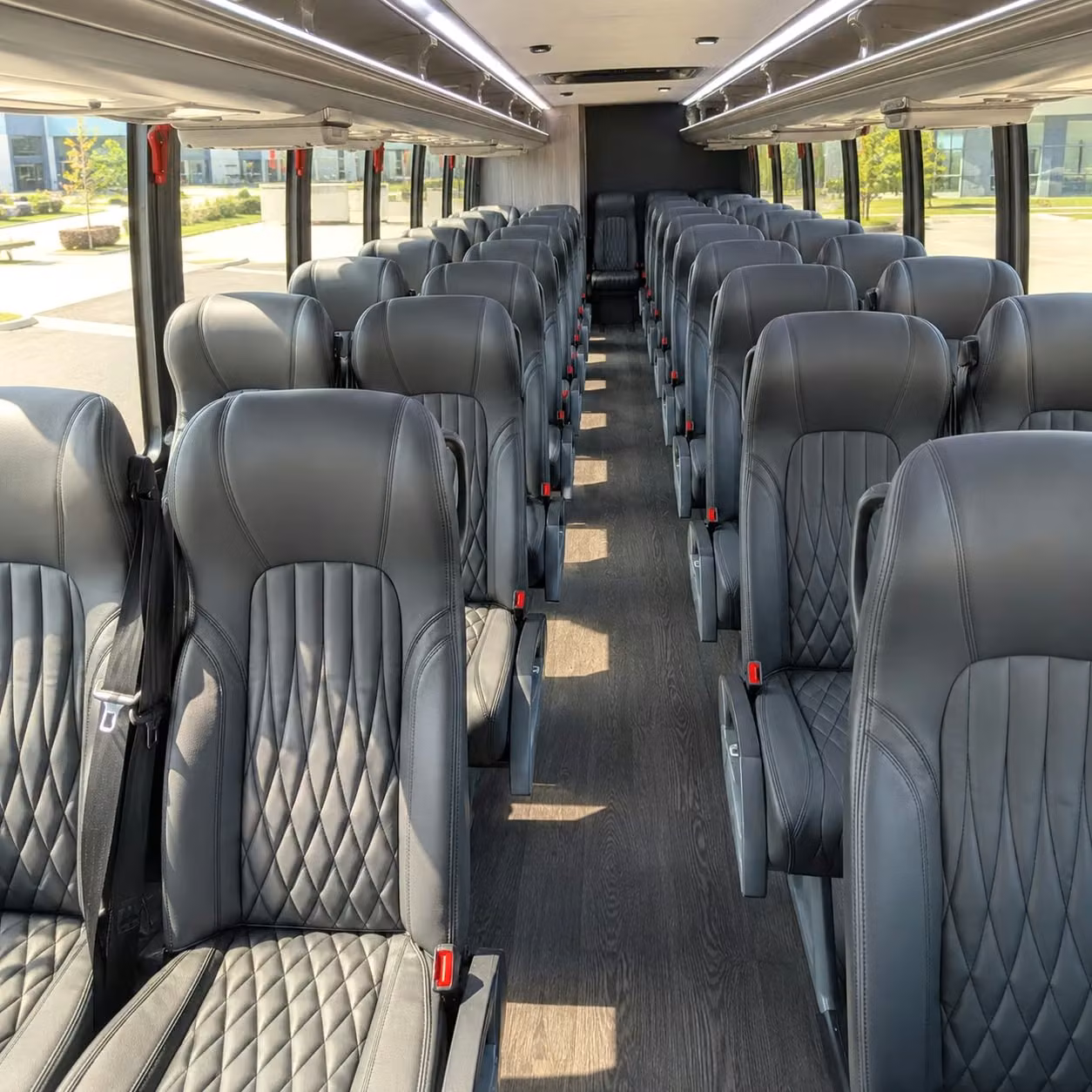 30 passenger minibus inside