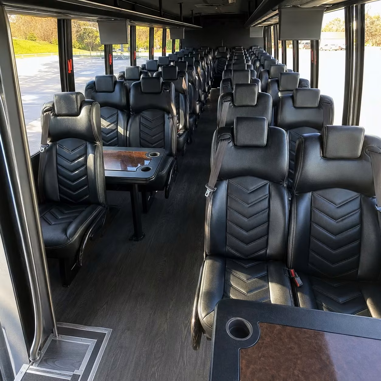 35 passenger minibus interior