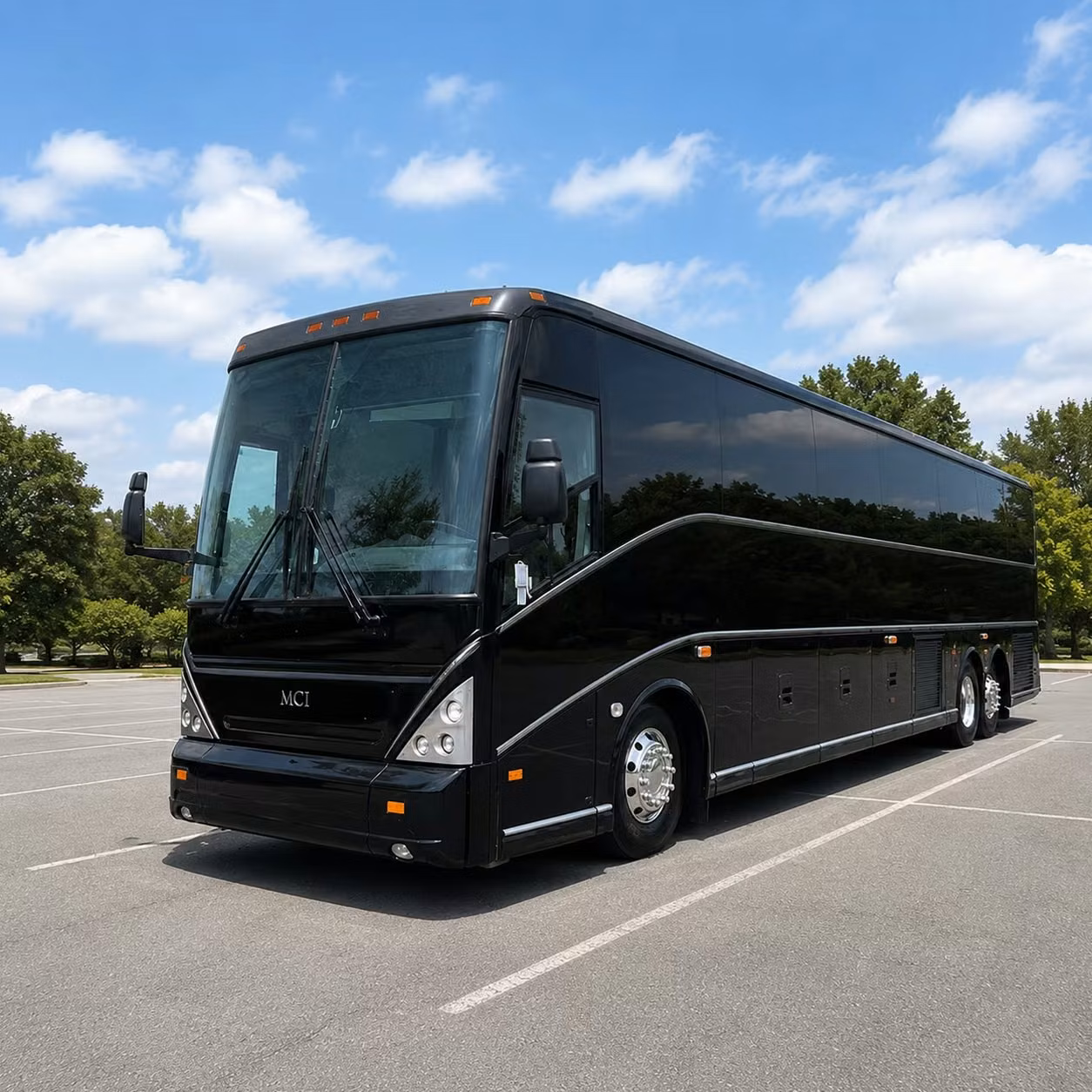norfolk charter bus rental exterior