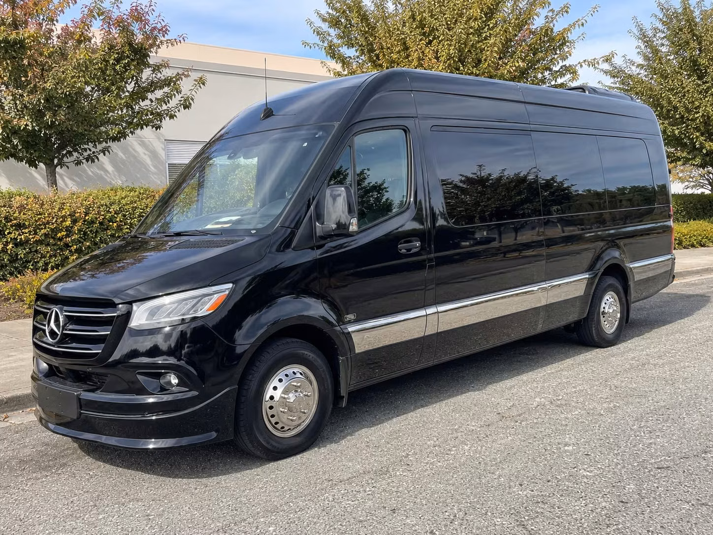 sprinter van with driver